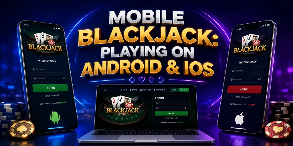 Mobile Blackjack Playing On Android & iOS
