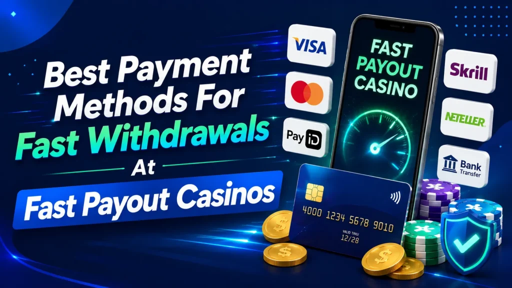 Best Payment Methods For Fast Withdrawals At Fast Payout Casinos 