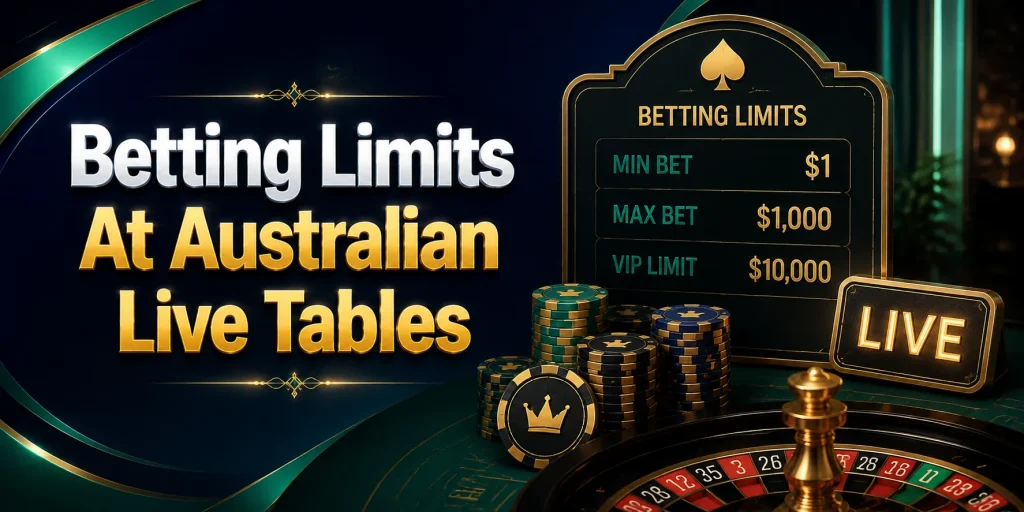 Betting Limits At Australian Live Tables