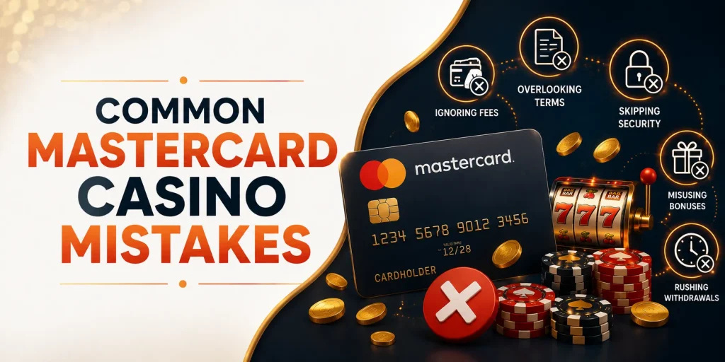 Common Mastercard Casino Mistakes