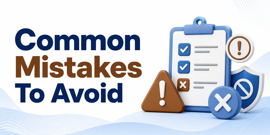 Common Mistakes To Avoid