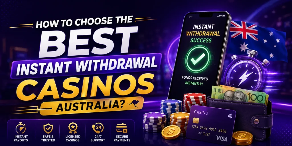 How To Choose The Best Instant Withdrawal Casinos Australia