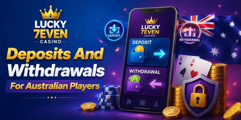Lucky7even Casino Deposits And Withdrawals For Australian Players