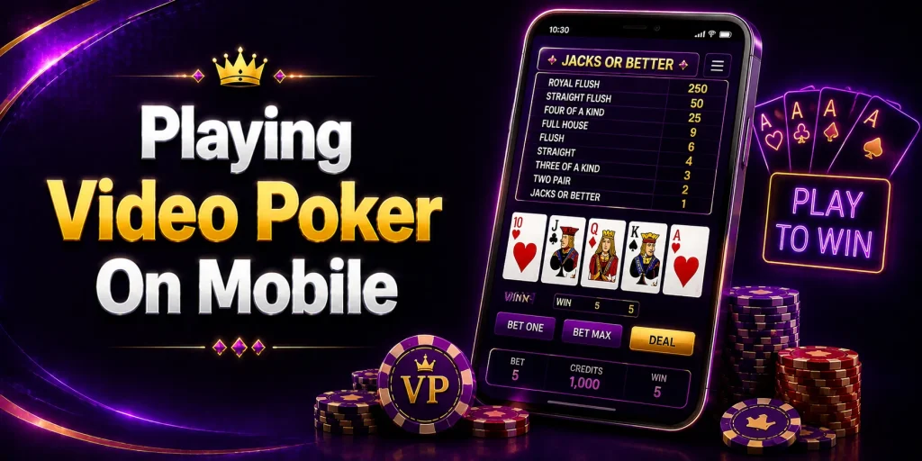 Playing Video Poker On Mobile