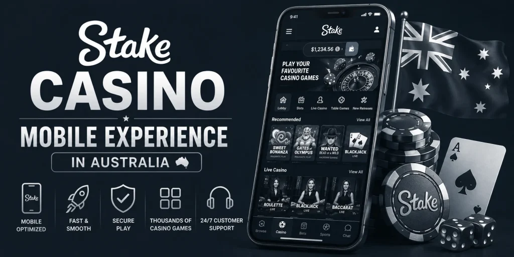Stake Casino  Mobile Experience In Australia