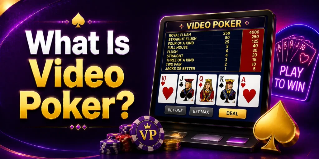 What Is Video Poker