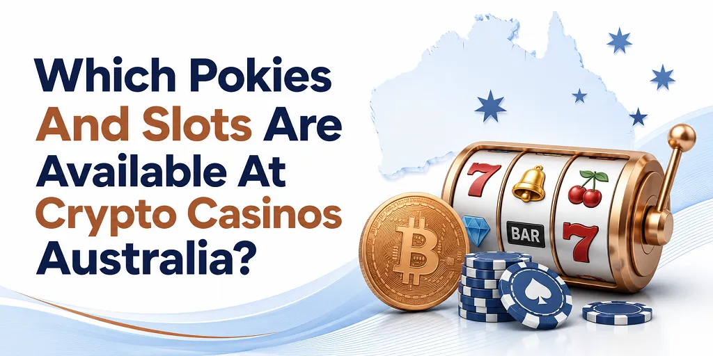 Which Pokies And Slots Are Available At Crypto Casinos Australia